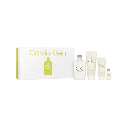 Cofanetti di profumi One colonia 200ml + Body 100ml+Gel 100ml+Mini 15ml - Calvin Klein Jeans - Modalova