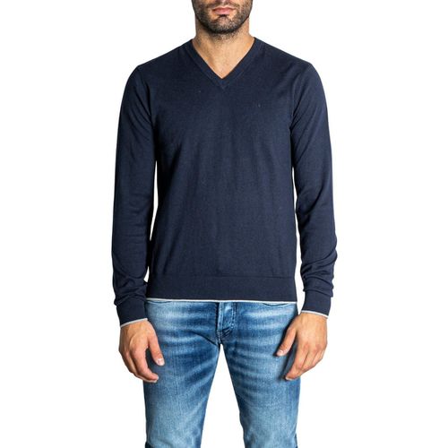 Maglione TINTA UNITA SCOLLO V 8NZM4B ZM1HZ - EAX - Modalova