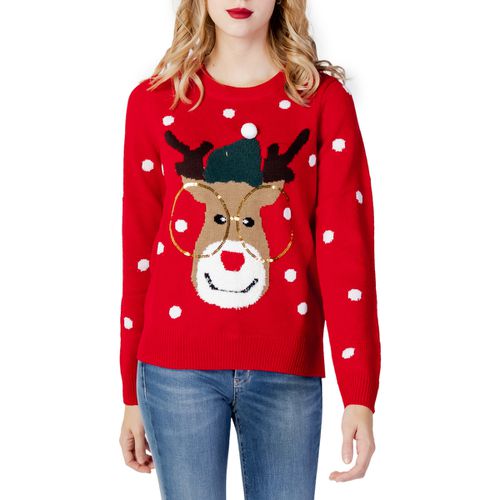 Maglione VMTINSEL LS O-NECK BLOUSE XMAS REP 10250538 - Vero moda - Modalova