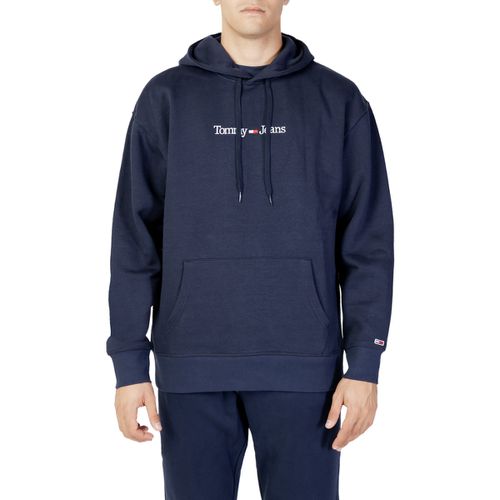 Felpa TJM REG LINEAR HOODI DM0DM15013 - Tommy hilfiger - Modalova