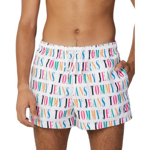 Costume / Bermuda da spiaggia SF SHORT DRAWSTRING-PRINT UM0UM02493 - Tommy hilfiger - Modalova