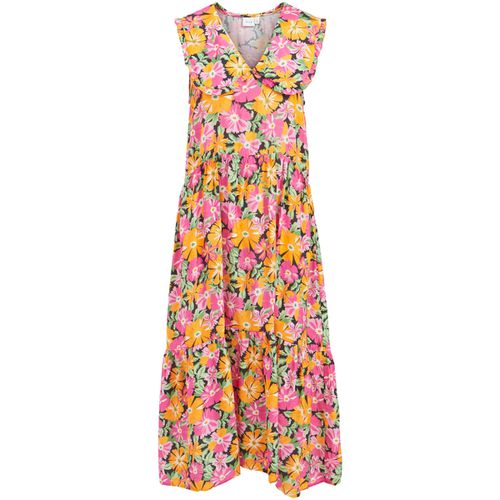 Abito Lunghi VICOLMENA FLO S/L ANCLE DRESS 14076262 - Vila - Modalova