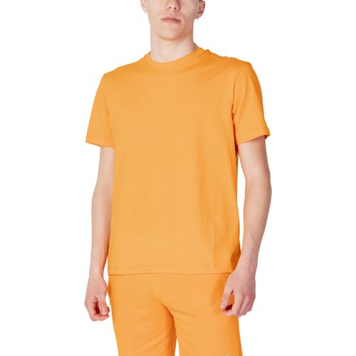 Polo maniche lunghe PAOLO BASIC LOGO TSS01048U - Suns - Modalova