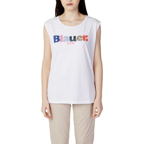 T-shirt LOGO FRAMMENTATO 23SBLDH03283 - Blauer - Modalova