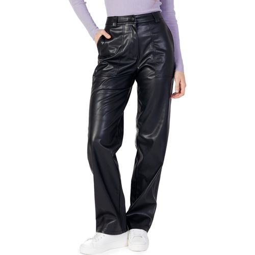 Pantaloni J20J221385 - FAUX LEATHER HIGH - Calvin Klein Jeans - Modalova