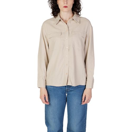 Camicia ONLCARO L/S OVS LINEN BL SHIRT CC PNT 15278795 - Only - Modalova