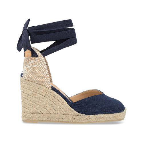 Scarpe Espadrillas Castañer Chiara in tessuto colore blu - Castaner - Modalova