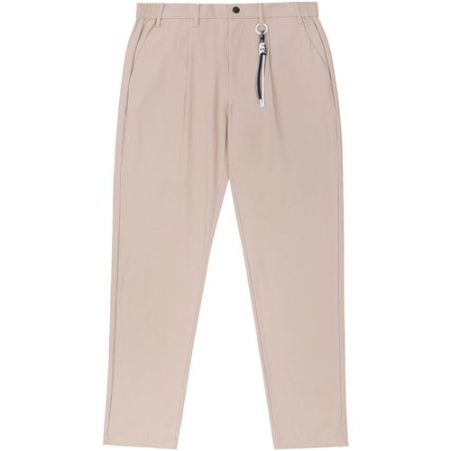 Pantaloni Pantalone beige con elastico - People Of Shibuya - Modalova