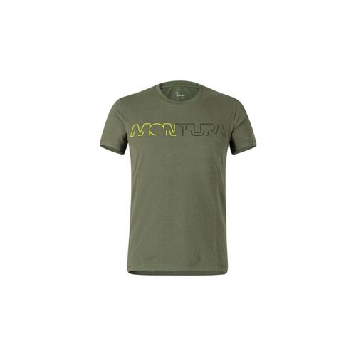 T-shirt T-shirt Brand Uomo Salvia/ Lime - Montura - Modalova