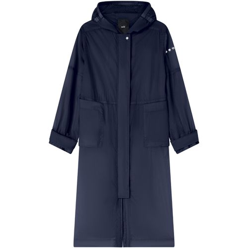 Parka Parka lungo navy con cappuccio - Add - Modalova