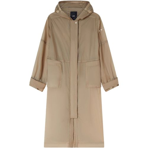 Parka Parka lungo beige con cappuccio - Add - Modalova