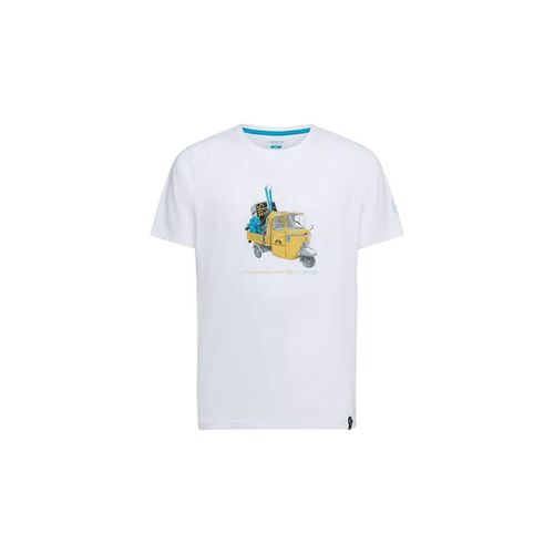 T-shirt T-shirt Ape Uomo White/Bamboo - La sportiva - Modalova