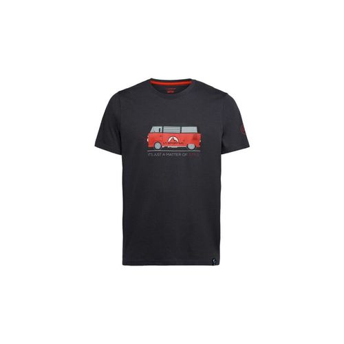 T-shirt T-shirt Van Uomo Carbon/Cherry Tomato - La sportiva - Modalova