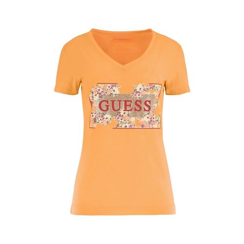 T-shirt Guess Fleurs - Guess - Modalova