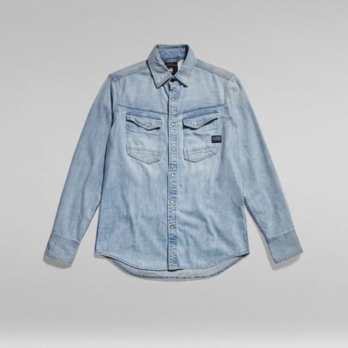 Camicia a maniche lunghe D23616-D252 SLIM DENIM-G342 SUN FADED MIST - G-star raw - Modalova