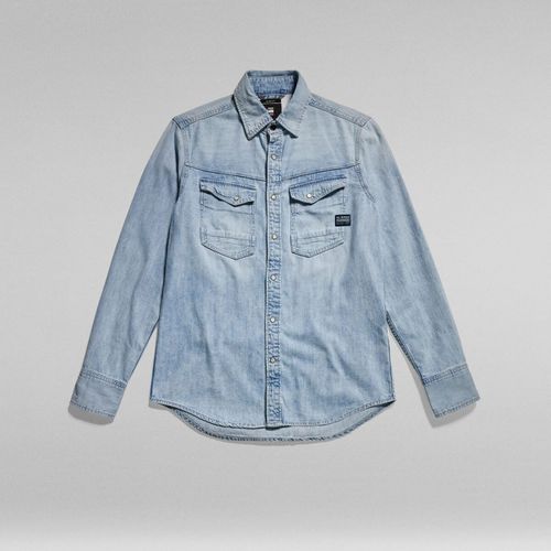 Camicia a maniche lunghe D23616-D252 SLIM DENIM-G342 SUN FADED MIST - G-star raw - Modalova