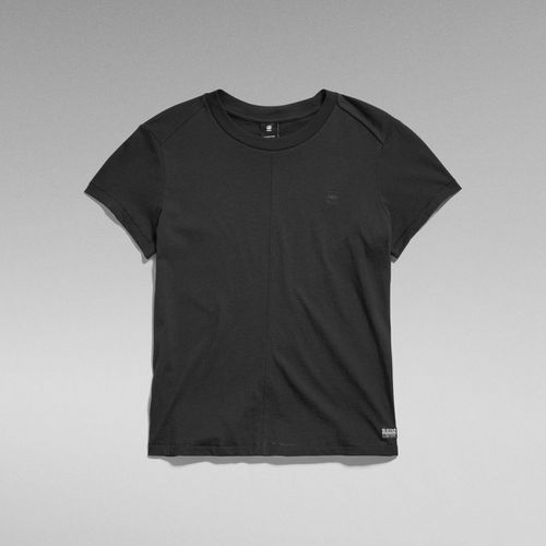 T-shirt & Polo D24499-4107 FRONT SEAM R T-6484 BLACK - G-star raw - Modalova