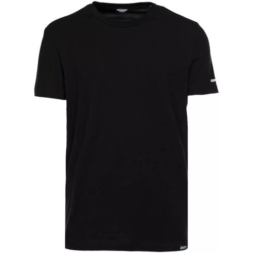 T-shirt & Polo tshirt nera uomo basic - Dsquared - Modalova