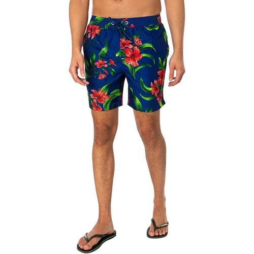 Costume / Bermuda da spiaggia Pantaloncini da bagno 17 con stampa hawaiana - Superdry - Modalova