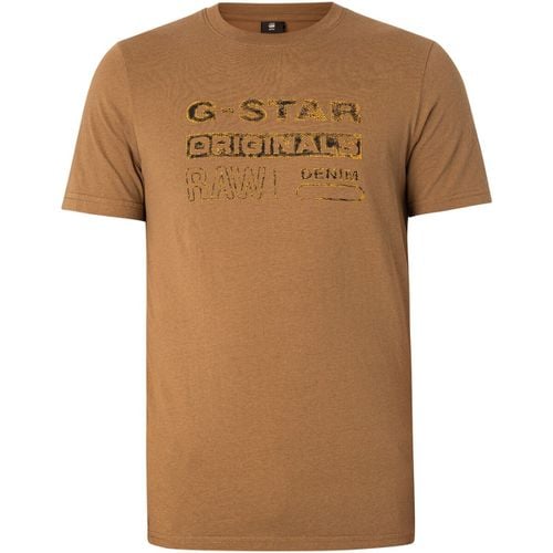 T-shirt T-shirt slim originale invecchiata - G-star raw - Modalova