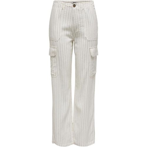 Pantaloni Onlmalfy-Caro Linen Cargo 15310985 - Only - Modalova