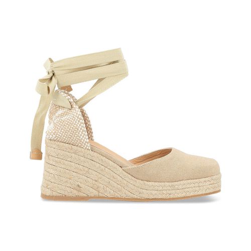 Scarpe Espadrillas Castañer Tina in tessuto colore beige - Castaner - Modalova