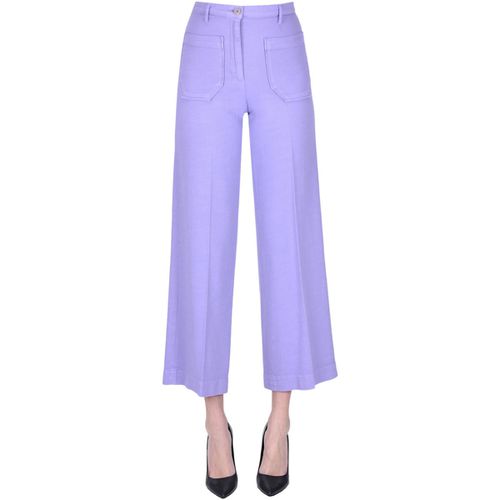 Pantalone Chino Pantaloni cropped gamba ampia PNP00003155AE - Sessun - Modalova