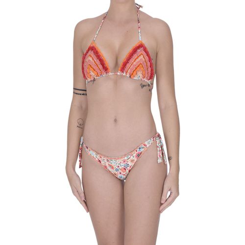 Costume a due pezzi Bikini con inserti crochet CST00003010AE - Miss Bikini - Modalova