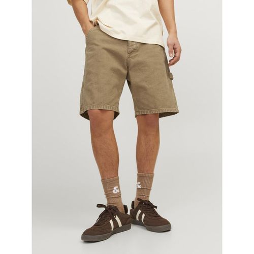 Pantaloni corti 12252814 CARPENTER SHORT-TIGERS EYE - Jack & jones - Modalova