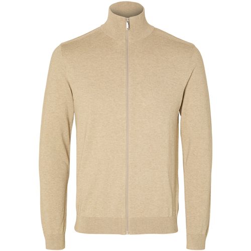 Felpa Berg Full Zip Cardigan Kelp - Selected - Modalova