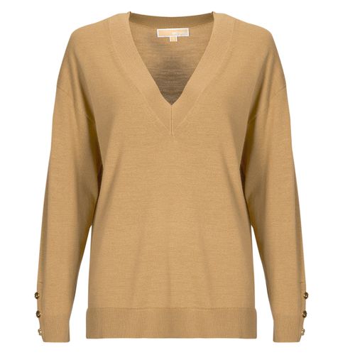 Maglione MERINO VNK BUTN SLV SWTR - MICHAEL Michael Kors - Modalova