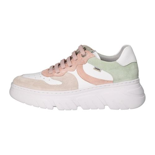 Sneakers basse 51809 Sneakers Donna Bianco Muticolor - CallagHan - Modalova