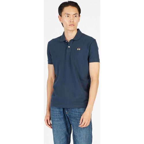 T-shirt & Polo CCMP02-PK001 PQT STR-07017 NAVY - La martina - Modalova