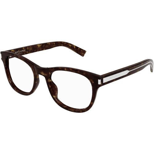 Occhiali da sole SL 663 Montature da vista, Havana/Trasparente, 53 mm - Saint Laurent - Modalova