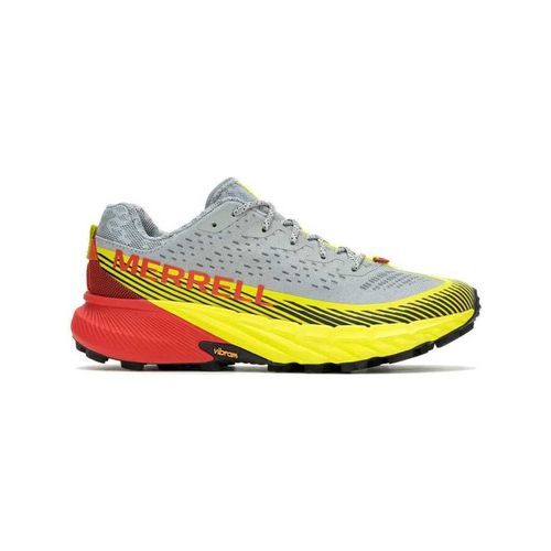 Scarpe AGILITY PEAK 5 J067757 HIGHRISE HIVIZ grey yellow red - Merrell - Modalova