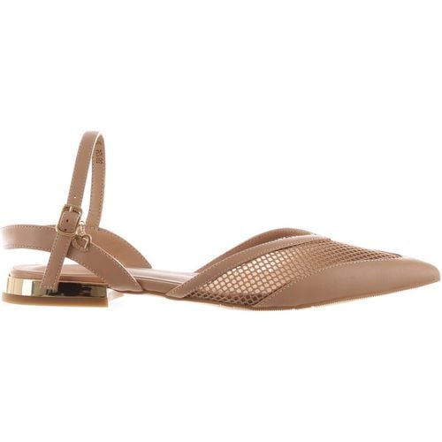 Ballerine Ballerina slingback in pelle e tessuto a rete - Braccialini Tua - Modalova