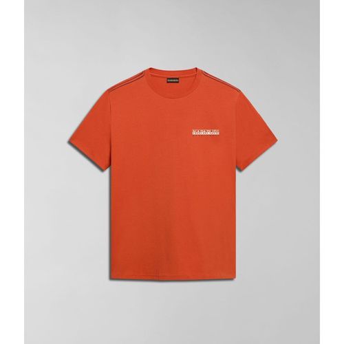 T-shirt & Polo S-GRAS NP0A4HQN-A62 ORANGE BURNT - Napapijri - Modalova