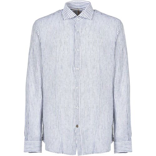 Camicia a maniche lunghe AU24S02CA LINCOT 217 - Alley Docks 963 - Modalova