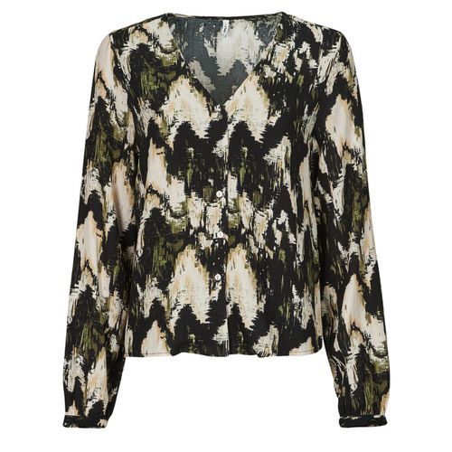 Camicetta ONLJESSIE FR L/S BUTTON TOP CS PTM - Only - Modalova