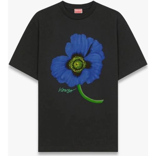 T-shirt Seasonal Poppy Graphic Classic - Kenzo - Modalova