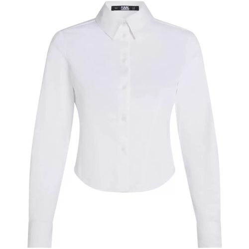 Camicia camicia bianca slim - Karl Lagerfeld - Modalova