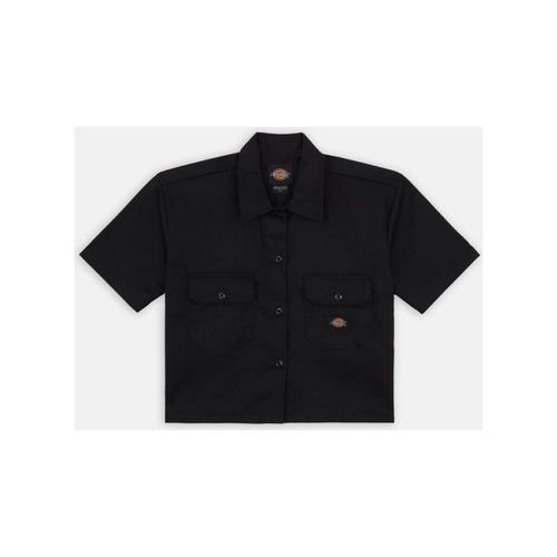 Camicia WORK SHIRT CROPPED DK0A4YSX-BLK BLACK - Dickies - Modalova