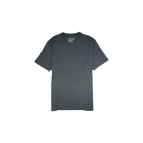 T-shirt T-shirt Freeport Poket Jersey Uomo Black - Bl'ker - Modalova