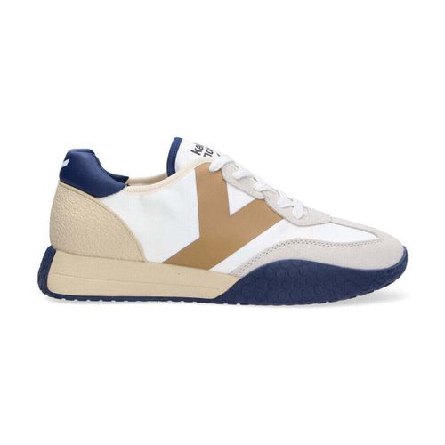 Sneakers sneaker camoscio nylon beige blu - Kèh-Noo - Modalova