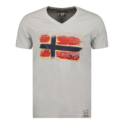 T-shirt SW1561HGN-LIGHT GREY - Geo Norway - Modalova