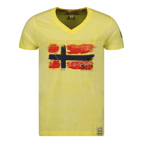 T-shirt SW1561HGN-LIGHT YELLOW - Geo Norway - Modalova