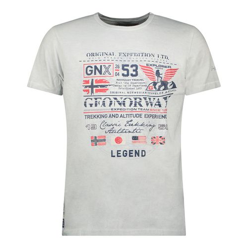 T-shirt SW1562HGNO-LIGHT GREY - Geo Norway - Modalova