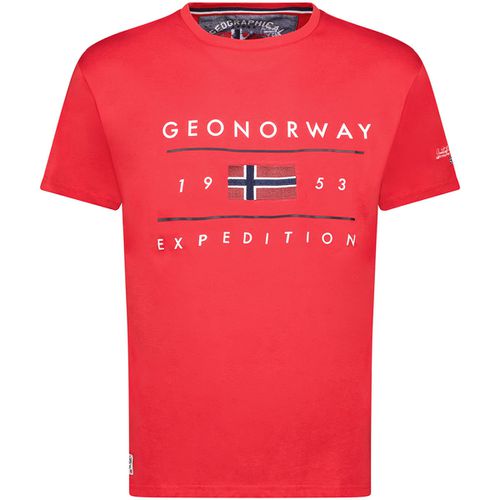 T-shirt Geo Norway SY1355HGN-Red - Geo Norway - Modalova