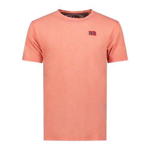 T-shirt SY1363HGN-Coral - Geographical Norway - Modalova