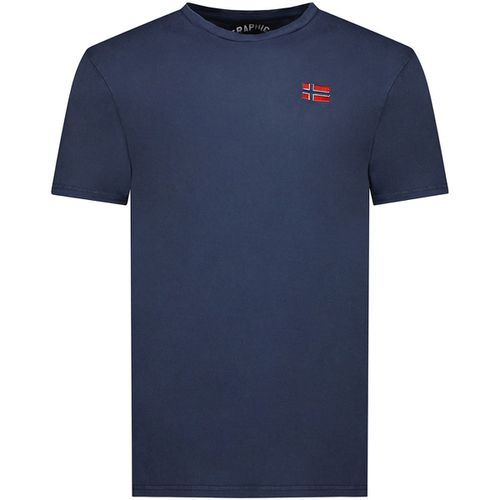 T-shirt SY1363HGN-Navy - Geographical Norway - Modalova